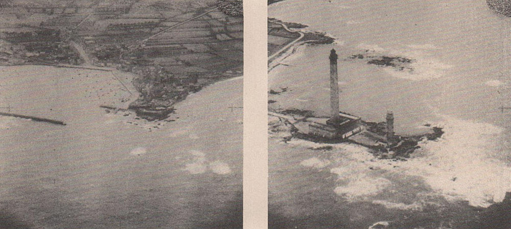 Lighthouse, Point de Barfleur, Manche. Admiralty intelligence photos 1943